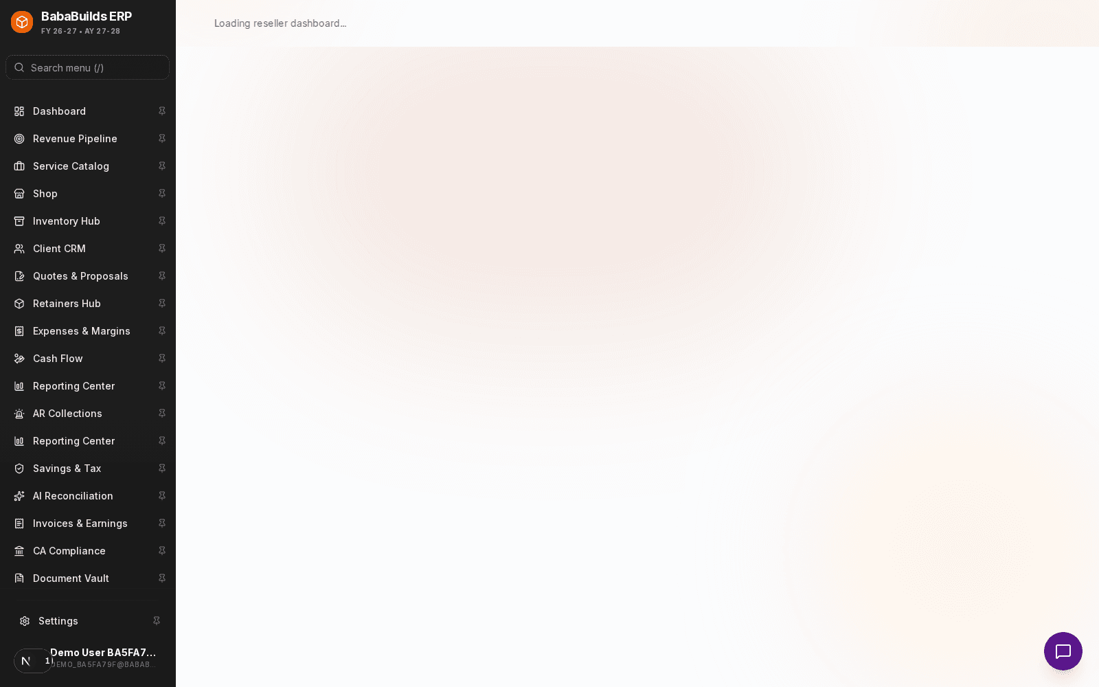 Referrals overview page